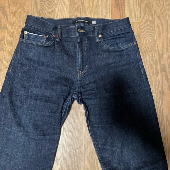 Banana Republic slim rapid movement denim. Stretch - Picture 2 of 7